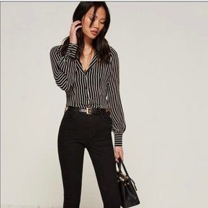 Reformation Striped Shirt